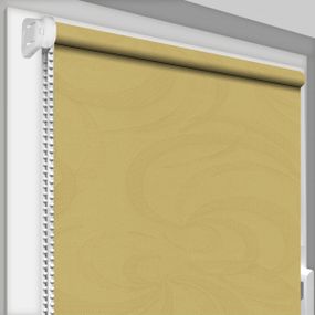 Рулонна штора Rolets Фестиваль 1-702-400 40x170 см відкритого типу Гірчична
