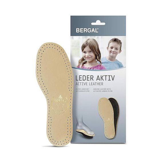 Анатомические стельки для детей BERGAL Active Leather Kids 86610