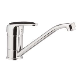 Смеситель для кухни CRON MAGIC 004 черная ручка (CR0105)