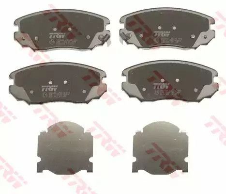 Колодки гальмівні дискові OPEL/SAAB Astra/Insignia/Zafira/9-5 F 16 08, TRW (GDB1782) | Зображення 1
