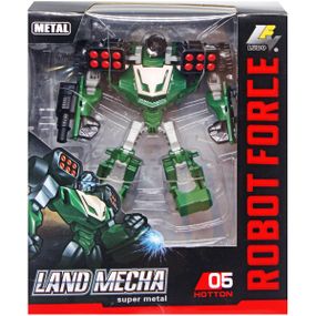Трансформер J8111-05-05 "Land Mecha" робот+транспорт, 17см, в коробці (6970862611857)