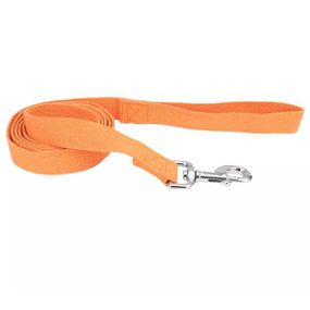 Coastal New Earth Soy Dog Leash костал соевий екоПовідець для собак Помаранчевий | 2,5см х 1,83 м