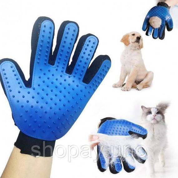 Рукавички для чищення тварин Pet Gloves LU-72 | Зображення 5