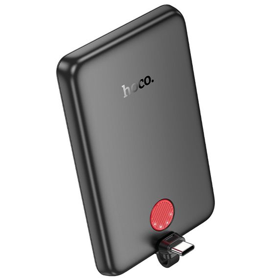 Портативний ЗП Power Bank Hoco J133 Triumph PD20W + Type-C 5000 mAh Black | Зображення 3