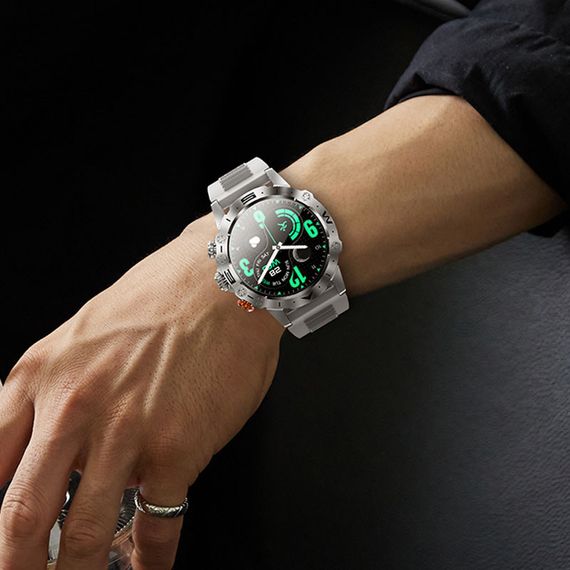 Смарт-годинник Hoco Smart Watch Y20 (call version) Silver | Зображення 3