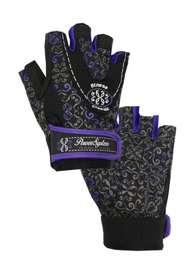 Рукавички для фітнесу Power System PS-2910 Classy Жіночі Purple S | Зображення 1