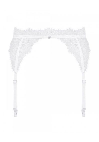 Пояс для панчіх Bianelle pas do pończoch biały S/M sexstyle | Зображення 3