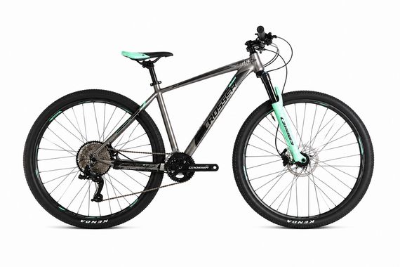 Велосипед горный 29" Crosser Solo 21 рама 21", 1x12 L-TWOO + Shimano, алюминий, дисковые гидравлические | Зображення 3
