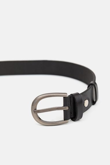 Ремінь жіночий, колір чорний, 196R25SOW20 | Зображення 2