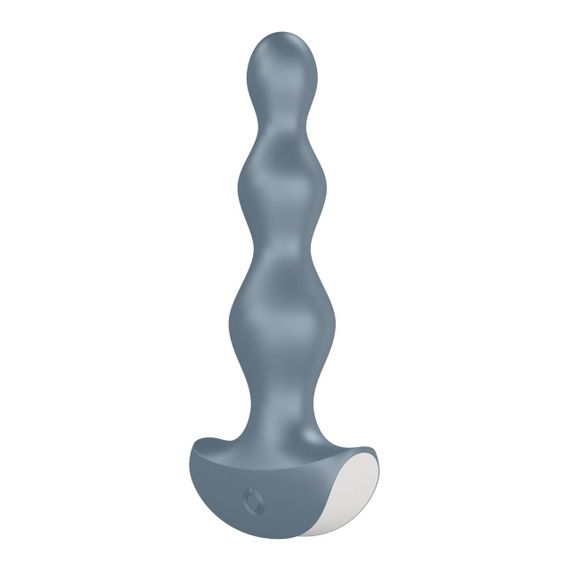 Анальный стимулятор-бусины с двумя моторами Satisfyer Lolli-Plug 2 Ice blue | Зображення 3