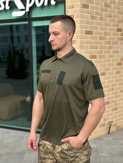 Поло олива cool max military