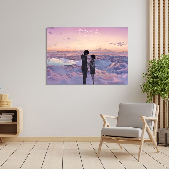 Плакат-постер з принтом Кавун Your Name Твоє Ім'я Такі Тачібана Mitsuha Міямідзу перша зустріч А0 ПЛ000715(А0)