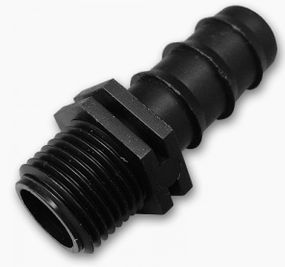 Адаптер Bradas для трубки 16 мм із зовнішньою різьбою 3/4" 25 шт