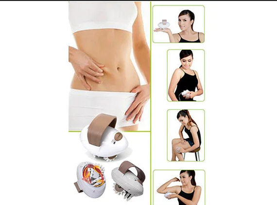 Портативний ручний антицелютний масажер для шиї спини тіла Shuqin роликовий масажер для тіла від мережі | Зображення 3