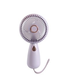 Вентилятор ручний Mini Fan ZB103 акумуляторний Бузковий