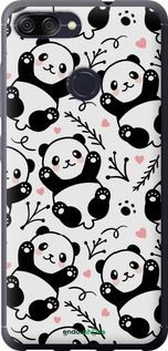 Чохол на Asus ZenFone Max Plus M1 ZB570TL Панди "4318u-1361-2448"