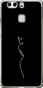 Чехол на Huawei P9 Plus Силуэт1 "4590u-300-17620"