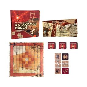 Настольная игра "Катакомбы Одессы" Strateg 30285 развлекательная