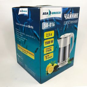 Стильный электрический чайник SeaBreeze SB-016, Хороший электрический чайник, Стильный VP-587 электрический чайник