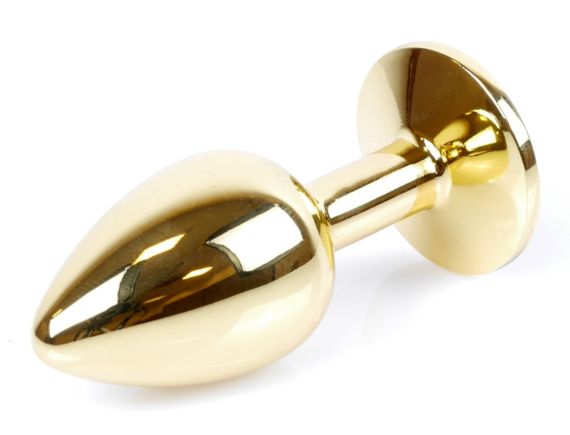 Анальная пробка Boss Series - Jewellery Gold PLUG Light Blue S, BS6400022 sexstyle | Зображення 2