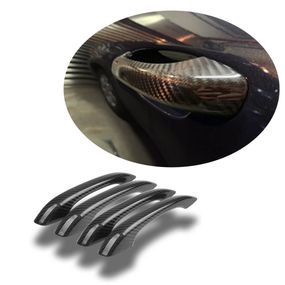 Накладки на Ручки Дверей (2018-2021, Карбон) для Porsche Macan
