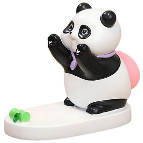 Підставка для телефону Funny Animals Panda with bamboo