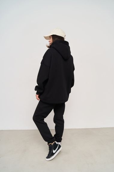 Жіноче тепле худий колір чорний розмір Oversize 447648 | Зображення 8