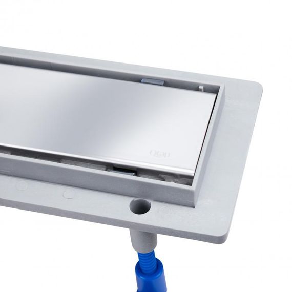 Трап Qtap Dry Tile304-600 лінійний із сухим затвором під плитку 600 мм | Зображення 5