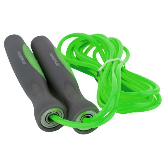 Скакалка PowerPlay 4204 Classic Jump Rope Зелена (2,7m.) | Зображення 3