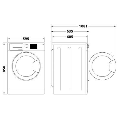 Стиральная машина Whirlpool FFWDB976258BVUA | Зображення 2