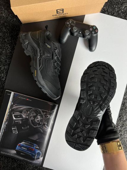 Чоловічі кросівки Salomon Quest M Element Gtx Gore-Tex All Black 44 | Зображення 7