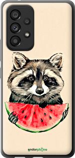 Чохол на Samsung Galaxy A53 A536E Єнотик з кавуном "4605u-2585-2448"