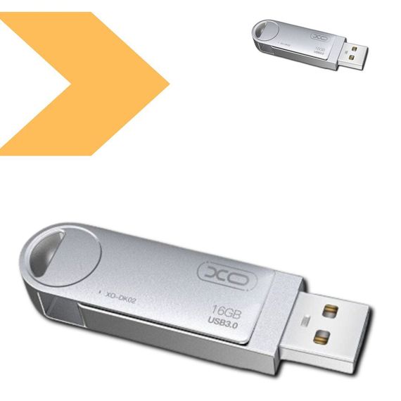 USB флеш-накопичувач XO DK02 з високою швидкістю передачі даних 128GB (37753-01_341) | Зображення 1