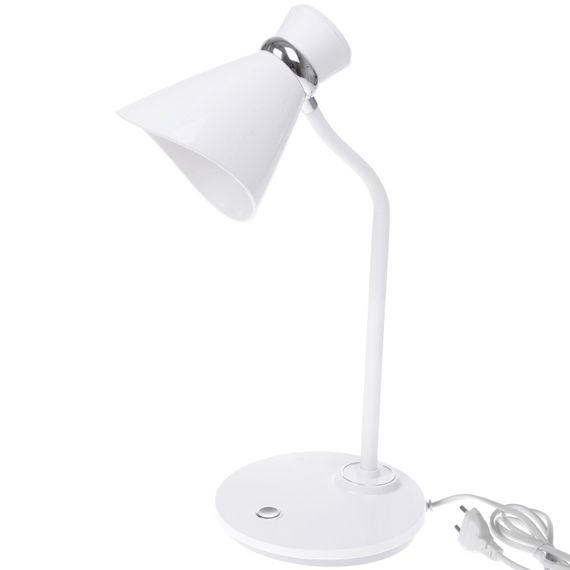Настольная лампа на гибкой ножке офисная MTL-36 WH E27 | Зображення 2