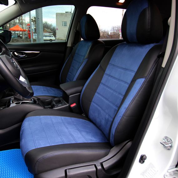 Чохли на сидіння з екошкіри та антари Chery Amulet A15 2003-2010 EMC-Elegant