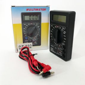 Мультиметр с защитой от неправильного подключения Digital DT-832, Мультиметры для работы EP-25