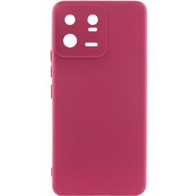 Чехол Silicone Cover Lakshmi Full Camera (A) для Xiaomi 13 Pro Full camera, Бордовый / Marsala