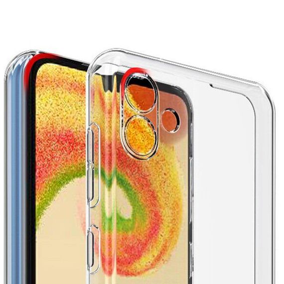 TPU чехол Epic Transparent 1,5mm Full Camera для Samsung Galaxy A06 Бесцветный (прозрачный) | Зображення 2