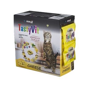 Вітамінізовані ласощі для котів із сиром AnimAll TastyVit Cheese, 600 шт