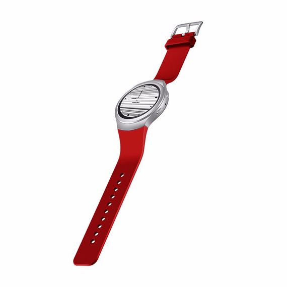 Силиконовый ремешок для часов Samsung Gear S2 Sports SM-R720 / SM-R730 Red | Зображення 2