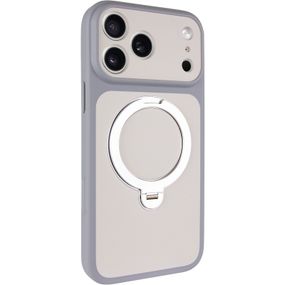 Чохол Ummi Full Camera with Magnetic Fit HQ Ring для Apple iPhone 18 Pro / 17 Pro (6.3") Grey