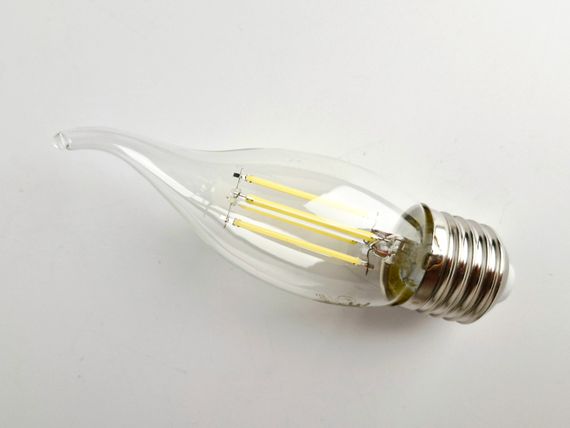 Лампа світлодіодна LED 6W E27 NW C35-T COG | Зображення 2