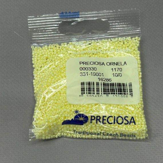 Бісер чеський Preciosa 10/0, колір 16286 - 50 г | Зображення 1