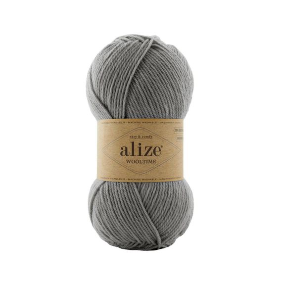 Alize Wooltime, сірий меланж 21