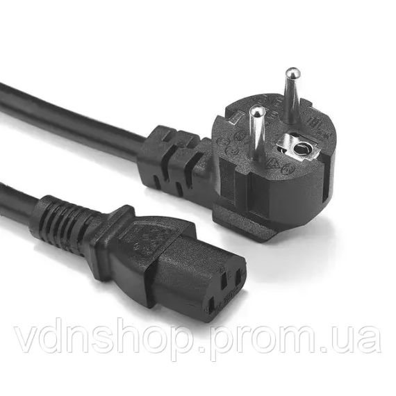 Шнур для комп'ютера ACS, кабель живлення для ПК, кабель живлення для торговельних ваг