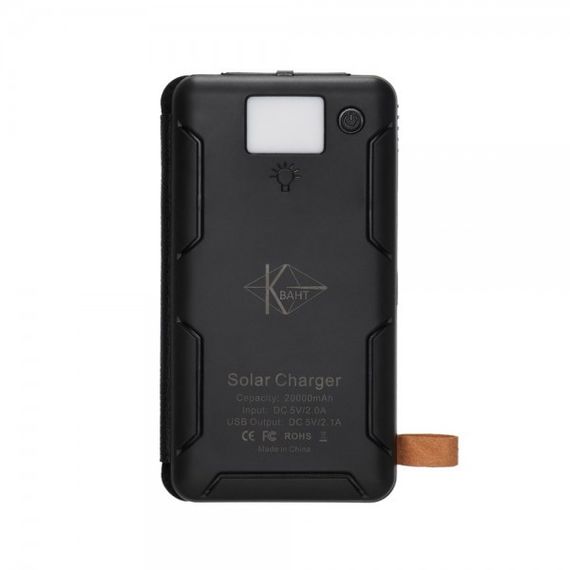 Павербанк 20000 mAh із сонячною панеллю КВАНТ SC15-1 | Зображення 3