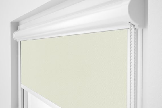 Рулонная штора Rolets Перла 2-1800-850 85x170 см закрытого типа Пудровая