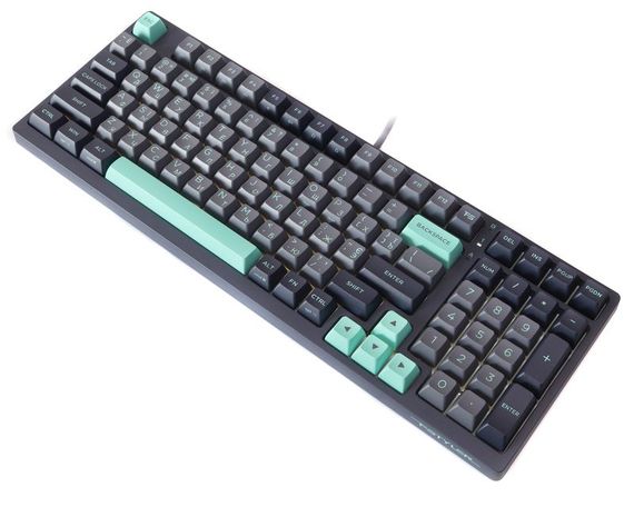 Клавіатура ігрова механічна A4-Tech FS300 (Panda Rock Climbing), USB, сіра | Зображення 1