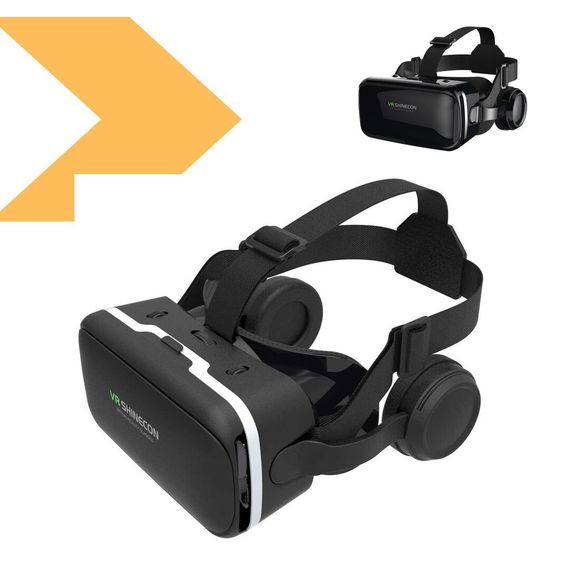 VR окуляри з широким кутом огляду 110° SHINECON G04 (47590-G04_235) | Зображення 1