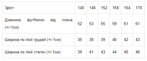 Футболка для дівчинки (підліткова) Носи своє 170 Синій (p-3841-154056) | Зображення 1